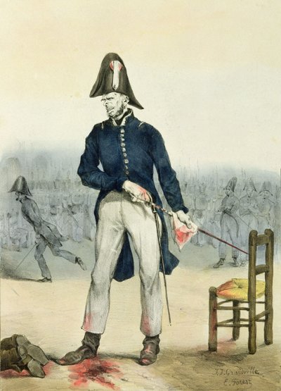 The Public Order Also Reigns in Paris, 1831 by Grandville
